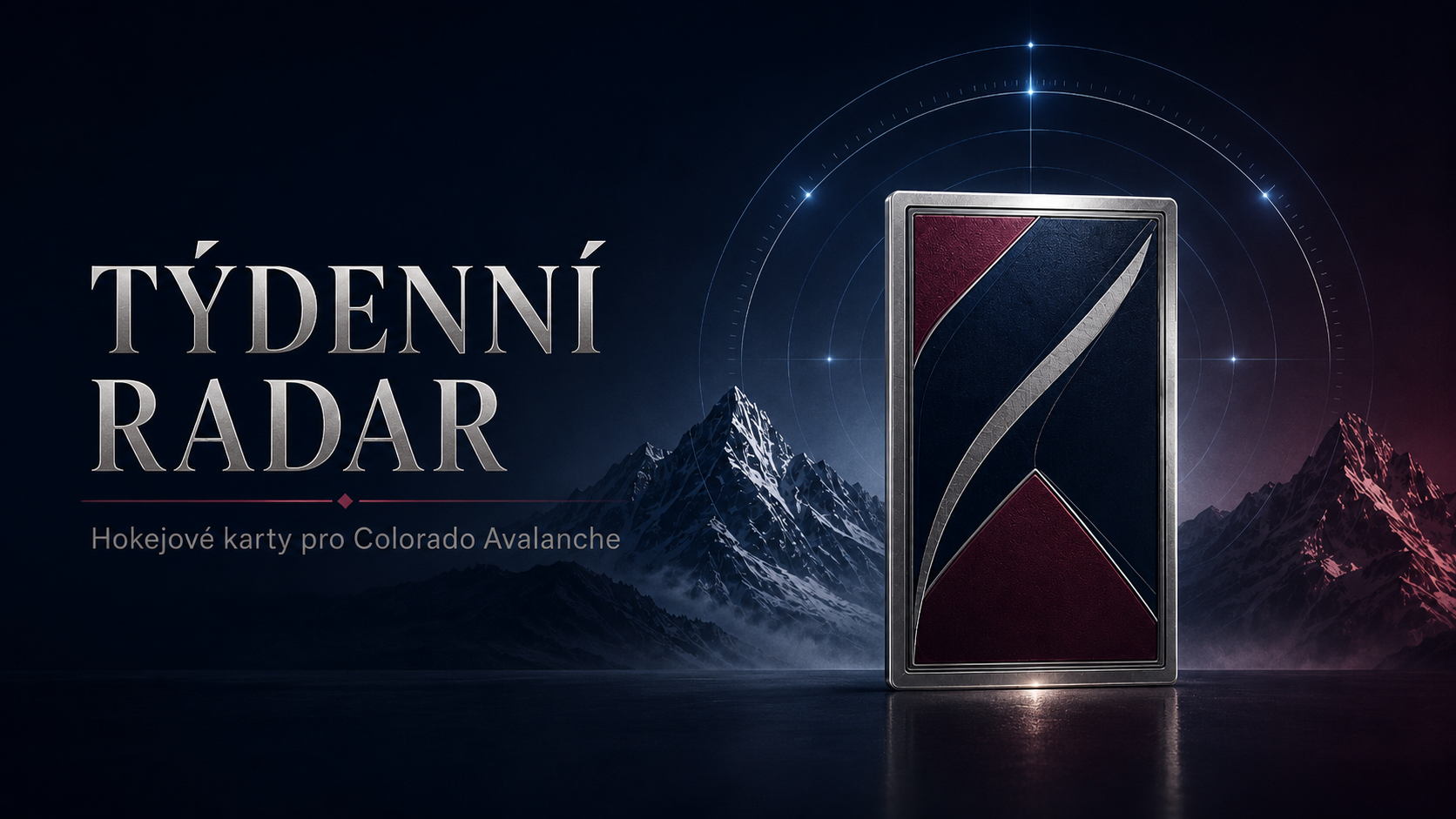 Týdenní radar Colorado Avalanche je opět tady